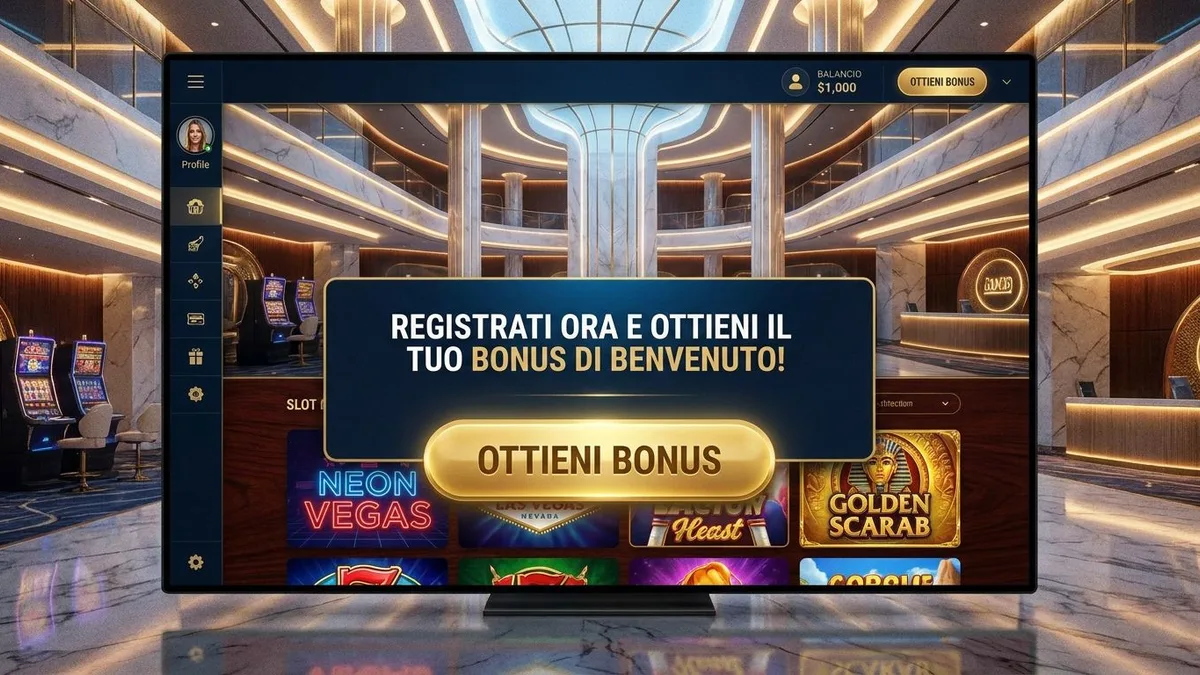 Registrazione con bonus